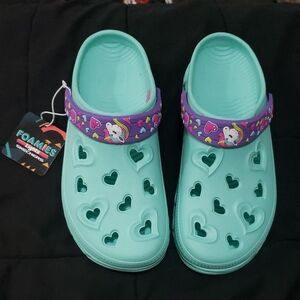 Skechers Kids Aqua Sandals with Unicorn Strap